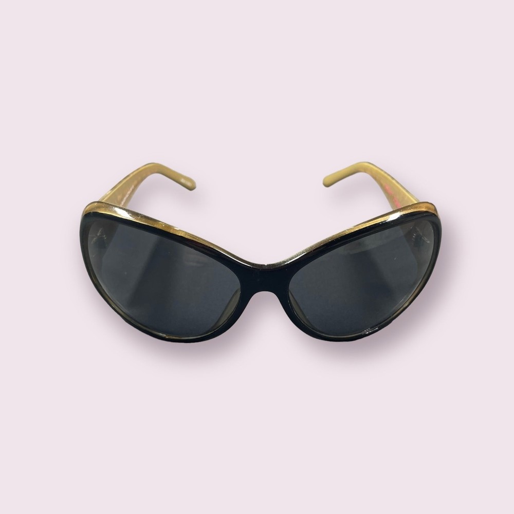 Betsey Johnson BJ184 Raven‎ Cheetah Sunglasses